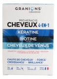 Granions Pro Keracys Cheveux 4 en 1 - 1 Mois
Anti-Chute + Force + Croissance + Brillance
90 Comprimés
