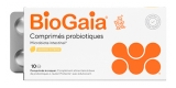 BioGaia Probiotique Microbiote Intestinal Arôme Citron 10 Unités à Croquer