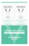 Vichy Crème Dépilatoire Dermo-Tolérance Lot 2 x 150 ML