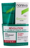Noreva Exfoliac Global X-Pro 30 ml + Gel Moussant Doux Peaux à Imperfections 100 ml Offert