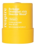 Respire Déodorant Stick Douceur Monoï Recharge Bio 50 Grammes