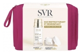 SVR Densitium : Soins anti-âge 45+ Bi-Sérum Repulpant 2 x 15 ml + Baume Nuit Régénération Intense 15 ml + Trousse Offerts