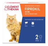 Clément Thékan Fiprokil 50 mg Chat 2 Unités