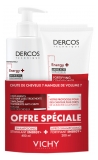 Vichy Dercos Shampooing Energy+ Stimulant 400 ml + Vichy Dercos Technique Après Shampooing Energy+ 200 ml