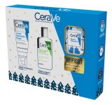 CeraVe Crème Hydratante Visage - Peaux Normales à Sèches 52 ml + Crème Lavante Hydratante - Peaux Sèches à Très Sèches 88...