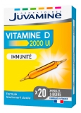 Juvamine Vitamine D 2000 UI 20 Ampoules de 10 ml