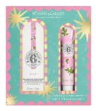Roger & Gallet Rose Eau Parfumée 30 ml + Crème Mains 30 ml Offert