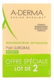A-DERMA Pain Surgras Nutritif Lot de 2 x 100 Grammes