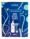 Noreva Coffret Aquareva Lait Corporel Hydratant 24H 400 ml + Peaux Déshydratées Gel Moussant Hydratant 200 ml