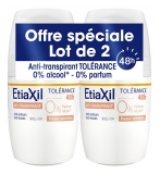Etiaxil Tolérance Anti-Transpirant Peaux Sensibles 2 x 50 ml