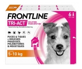 Frontline Tri-Act Chiens 5-10Kg 6 Pipettes