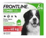 Frontline Combo Pour Chien de 40 à 60 kg 6 Pipettes