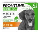 Frontline Combo Pour Chien de 2 à 10 kg 6 Pipettes
