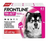 Frontline Tri-Act Chiens 40-60Kg 6 Pipettes