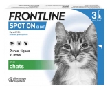 Frontline Spot-On pour Chat 3 Unités