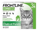 Frontline Combo Pour Chat et Furets 3 Pipettes