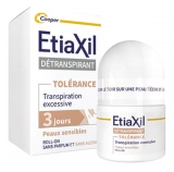 Etiaxil Détranspirant Confort+ Aisselles Peaux Sensibles Transpiration Forte Roll-On 15 ml