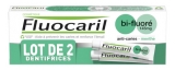 Fluocaril Dentifrice Menthe Bi-Fluoré 2 x 75 ml