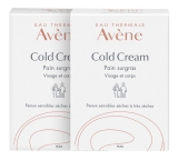 Avène Cold Cream Pain Surgras Lot de 2 x 100 Grammes