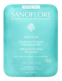 Sanoflore Déodorant Fraîcheur 48H Mentha Recharge Biologique 50 ML