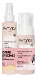 PATYKA Clean Huile Démaquillante Éclair Bio 150 ml + Mousse Nettoyante Détox Bio 150 ml 