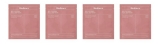 Masque visage au collagène bio - Lot de 4 masques de 34 g