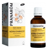 Pranarôm Huile Végétale de Noyau d'Abricot Bio Contient Les Vitamines a et E 50 ml