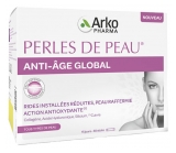 Arkopharma Perles de Peau Anti-Âge Global - Tous Types de Peau - 30 Sticks (15 Jours)