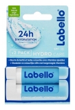 Labello Hydro Care Soin des Lèvres SPF15 Lot de 2 x 4,8 g