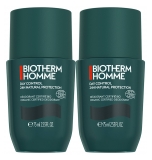 Biotherm Homme Day Control 24H Protection Natural Roll-On Bio Lot de 2 x 75 ml