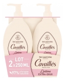 Cavaillès Soin Lavant Toilette Intime Extra-Doux 2 x 250 ml