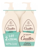 Cavaillès Soin Lavant Toilette Intime Fraîcheur 2 x 250 ml
