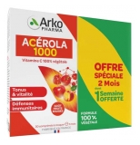 Arkopharma Azinc Acérola 1000 2 x 30 Unités 