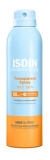 Isdin Fotoprotector Transparent Spray Wet Skin Haute Protection SPF50 100 ml