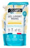 Coslys Gel Lavant Mains Lavande & Citron Tous Types de Peaux Éco-Recharge Bio 1 L