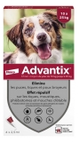 Advantix Chien Moyen – Anti-Puces et Anti-Tiques – 10-25Kg – 4 Pipettes