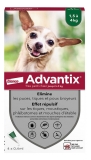 Advantix Très Petit Chien – Anti-Puces et Anti-Tiques – 1.5-4Kg – 4 Pipettes
