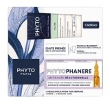 Phyto Coffret Phytophanère Traitement Antichute Réactionnelle & Volume Shampoing Volumateur 100 ml Offert
