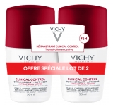Vichy Lot*2 x 50 ml Détranspirant Anti-Odeur 96H