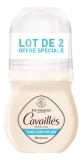 Cavaillès Absorb+ 48H Déodorant Sans Parfum Roll-On 2 x 50 ml