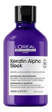 Keratin Alpha Sleek L'Oréal Professionnel Shampoing 300 ml