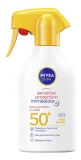 Nivea Sun Sensitive Protection Immédiate Spray Solaire Peaux Sensibles au Soleil SPF50+ 250 ml