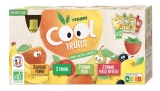 Vitabio Cool Fruits Gourdes Multiparfums 4 Recettes Bio 12 x 90 g