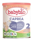 Babybio Caprea 2 Formule au Lait de Chèvre de 6 à 12 Mois Bio 400 g