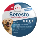 Seresto Collier Grands Chiens Anti-Puces et Anti-Tiques 8 kg et Plus