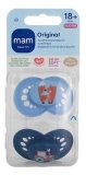 MAM Sucette Original Nature - 18+ Mois - Silicone X2