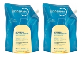Bioderma Atoderm Huile de Douche Éco-Recharge Lot de 2 x 1 Litre