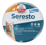 Seresto Chat - Collier Anti-Puces et Anti-Tiques Pour Chats - 2 Colliers