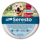 Seresto Chien – Collier Anti-Puces et Anti-Tiques Pour Grands Chiens - 8 kg et Plus - 2 Colliers