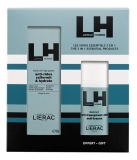 Lierac Homme Coffret Fluide Anti-Âge Global Visage & Yeux 50 ml + Déodorant Anti-Transpirant 48H Anti-Traces 50 ml Offert